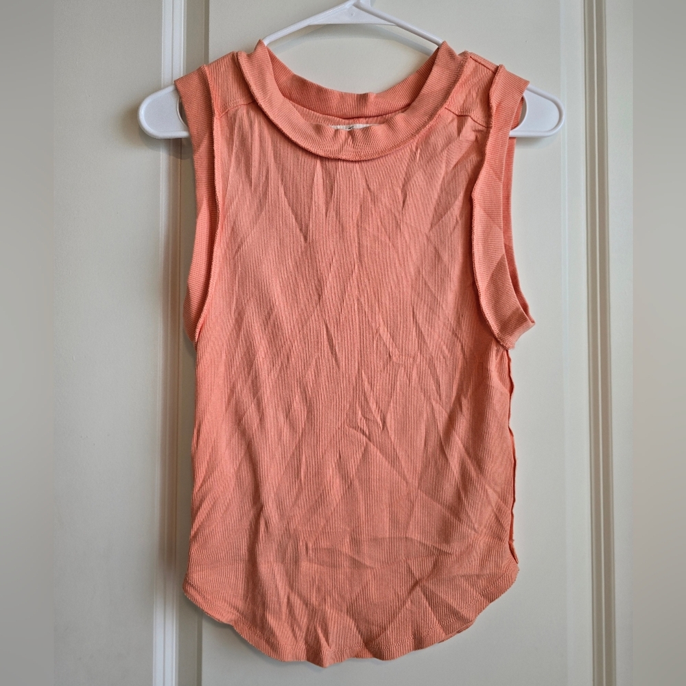 Free People We The Free Coral Tank Top